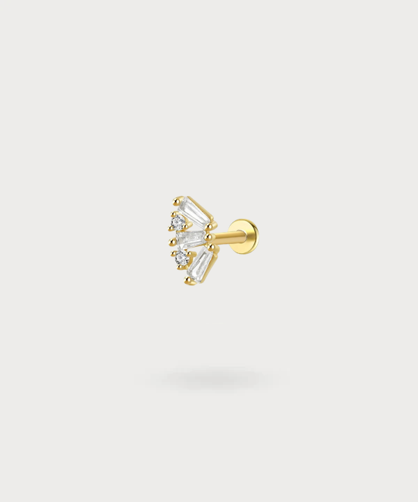 Angie, a miniature crown for a dazzling flat
