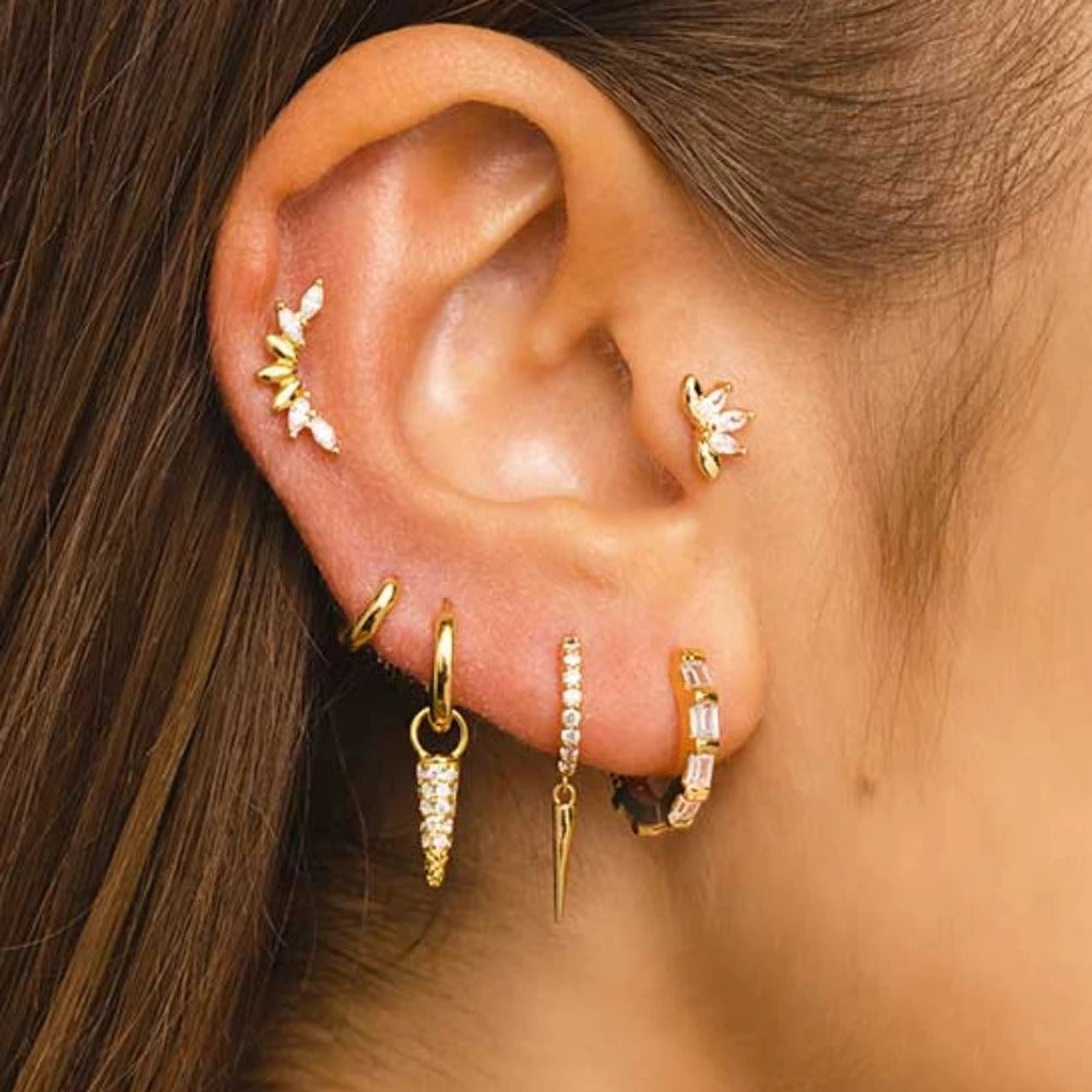 Belkis Helix Jewel, everyday luxury with sparkling zircons