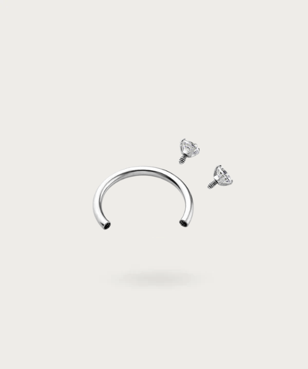 Yakira titanium Snug piercing, comfortable for daily use
