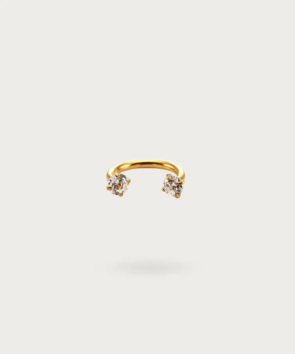 Yakira Horseshoe-shaped Snug Piercing, Bright and Glamorous