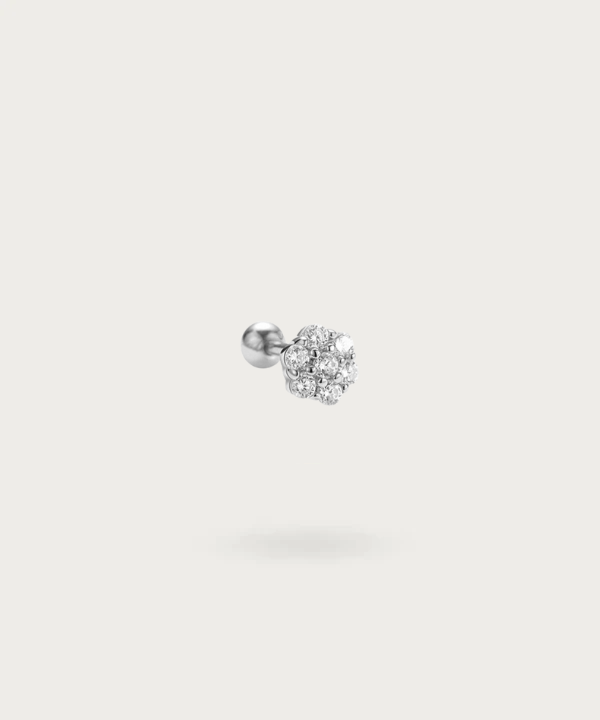 Yasmin Piercing for the Tragus , Ideal for the Earlobe, Flat, Helix, and Tragus