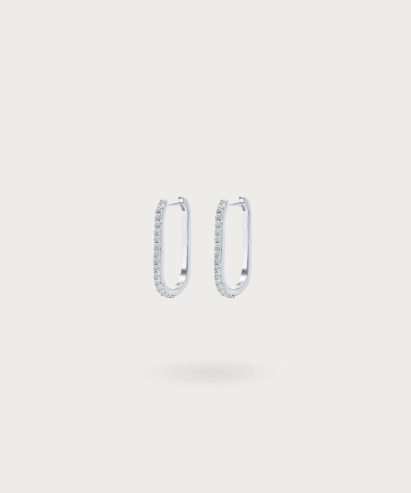Experience timeless elegance with Alegria's hoops, a fusion of classic design and contemporary flair, adorned with sparkling zirconia.