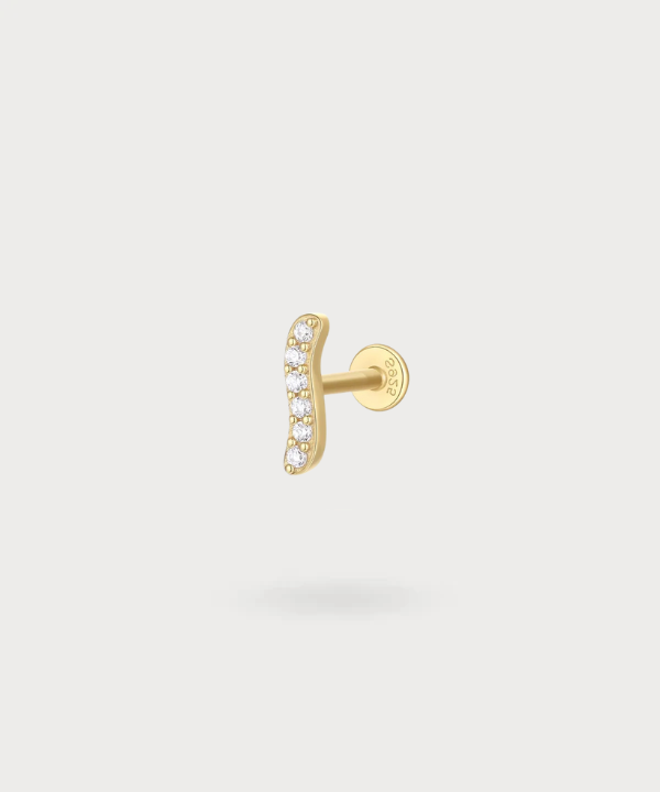 Lekora helix piercing, a zircon arch for a modern touch