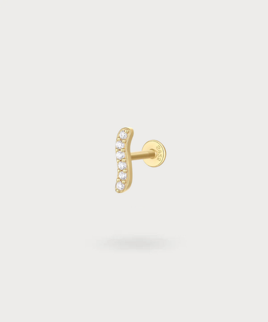 Lekora helix piercing, a zircon arch for a modern touch