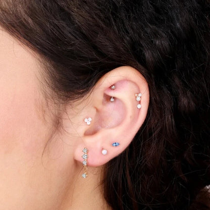 Telma Conch Piercing, discreet luxury for the ear