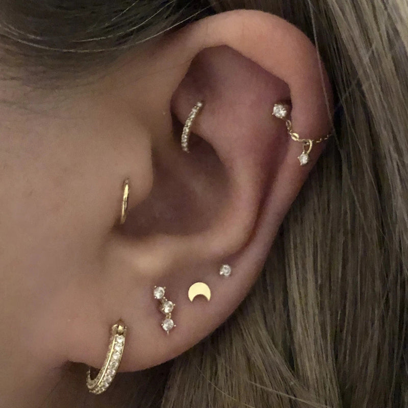 Durability and Refinement of Hina Forward Helix Piercing